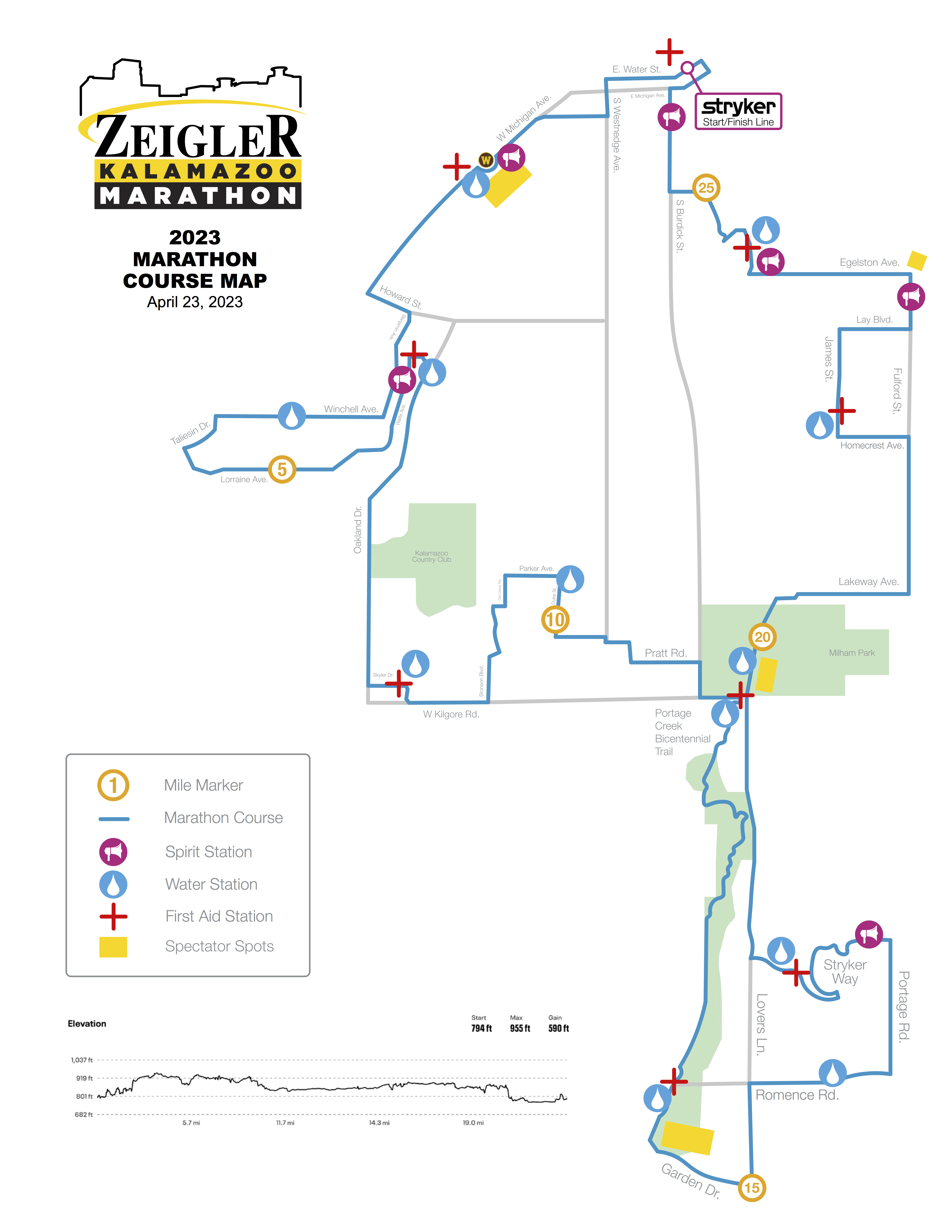 Zeigler Kalamazoo Marathon To Run Through WMU Waldo Stadium, To Include Iconic Landmarks AirZoo